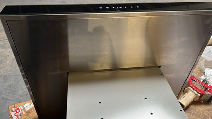 GoodHome AirSensor GHBH60ASBL Glass Box Cooker Hood (W)60cm - Stainless Steel