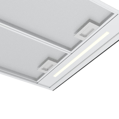 GoodHome AirSensor GHBH60ASBL Glass Box Cooker Hood (W)60cm - Stainless Steel