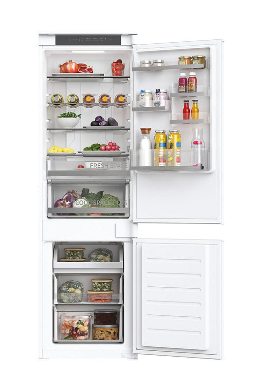 HOOVER HFTNF5518EW Integrated 70/30 Fridge Freezer - Sliding Hinge