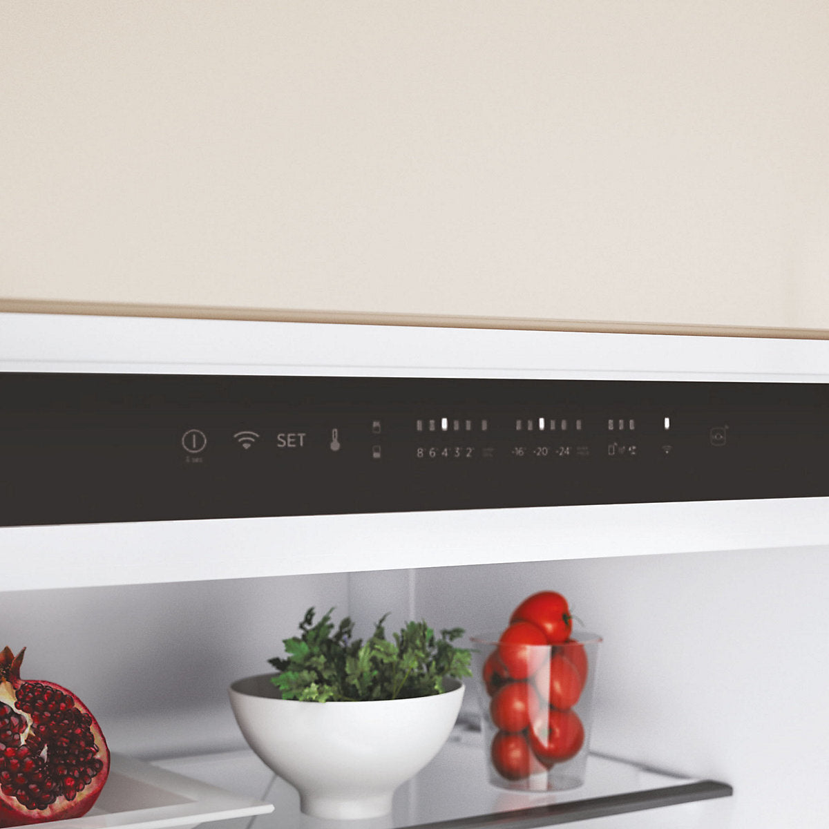 HOOVER HFTNF5518EW Integrated 70/30 Fridge Freezer - Sliding Hinge