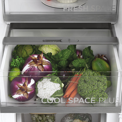 HOOVER HFTNF5518EW Integrated 70/30 Fridge Freezer - Sliding Hinge