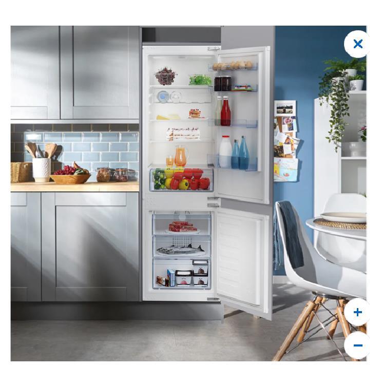 Beko BCFD473 70:30 Integrated Frost Free Fridge Freezer RRP £441
