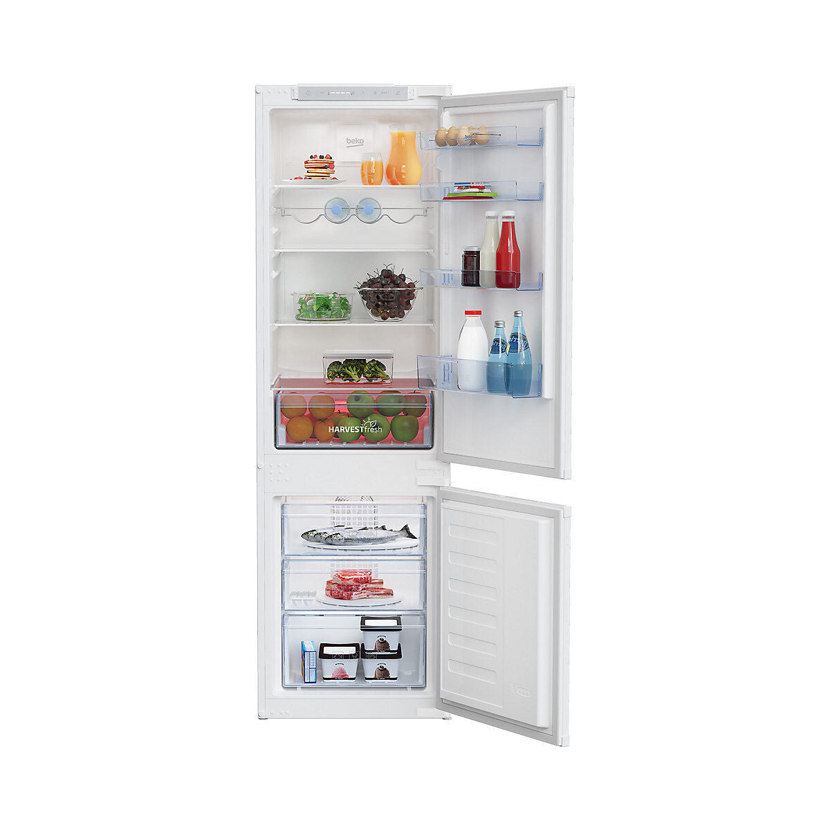 Beko BCFD4V73 60:40 Integrated Frost Free Fridge Freezer RRP £449