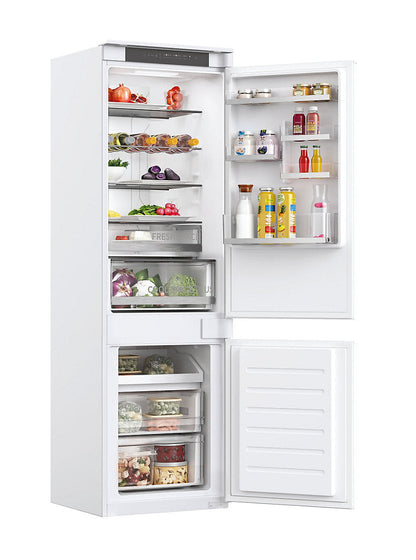 HOOVER HFTNF5518EW Integrated 70/30 Fridge Freezer - Sliding Hinge (Damaged)