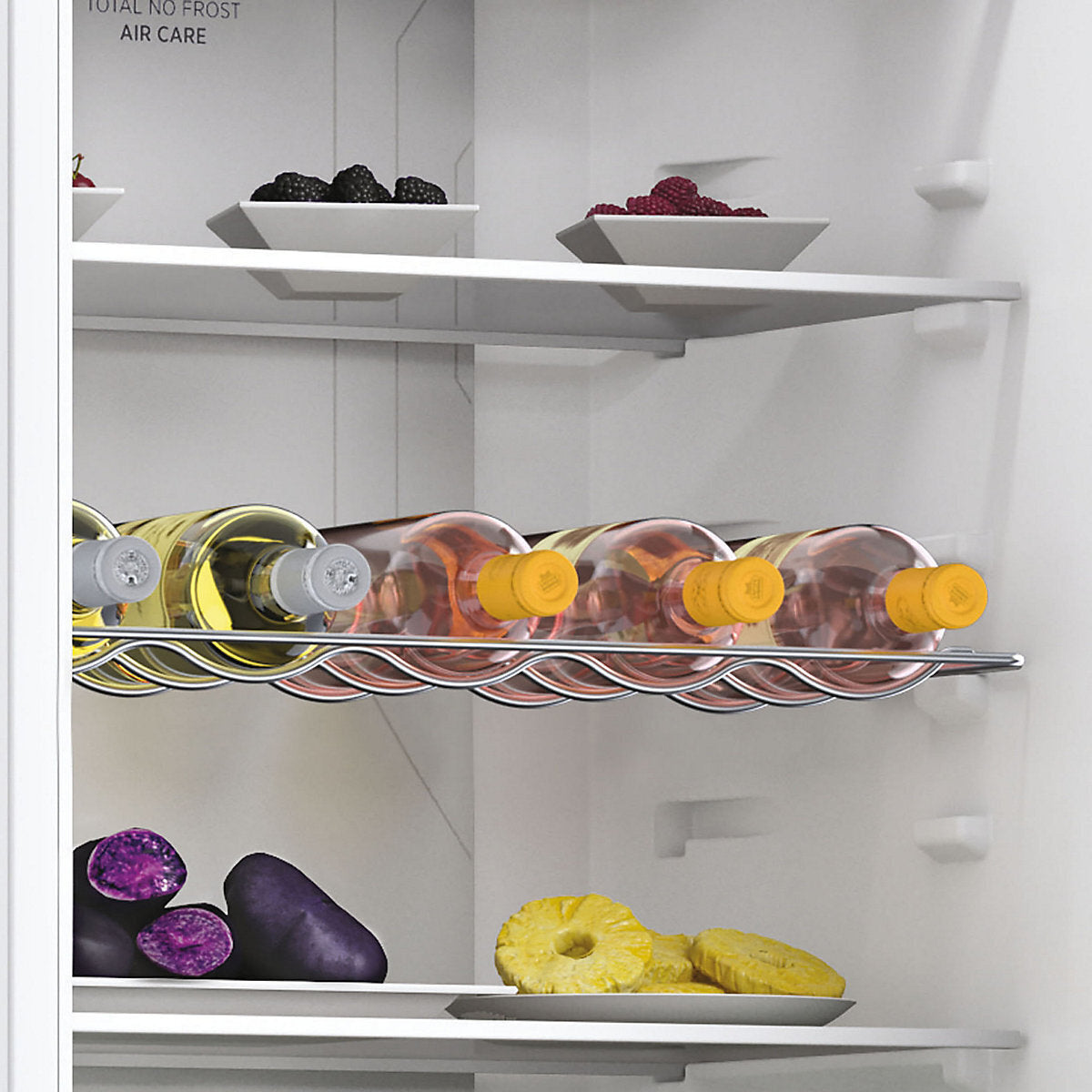 HOOVER HFTNF5518EW Integrated 70/30 Fridge Freezer - Sliding Hinge (Damaged)