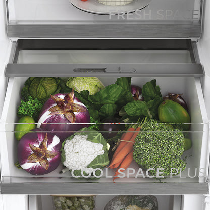 HOOVER HFTNF5518EW Integrated 70/30 Fridge Freezer - Sliding Hinge (Damaged)