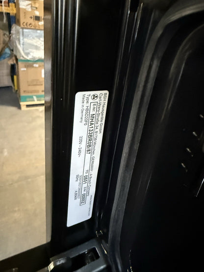 Bosch MHA133BR0B Built-in Double Oven - Stainless Steel Effect