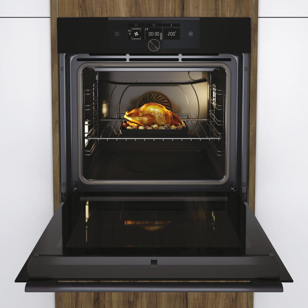 Haier Series 4 HWO60SM5F8BH Built-in Pyrolytic Single Pyrolytic Oven RRP £539