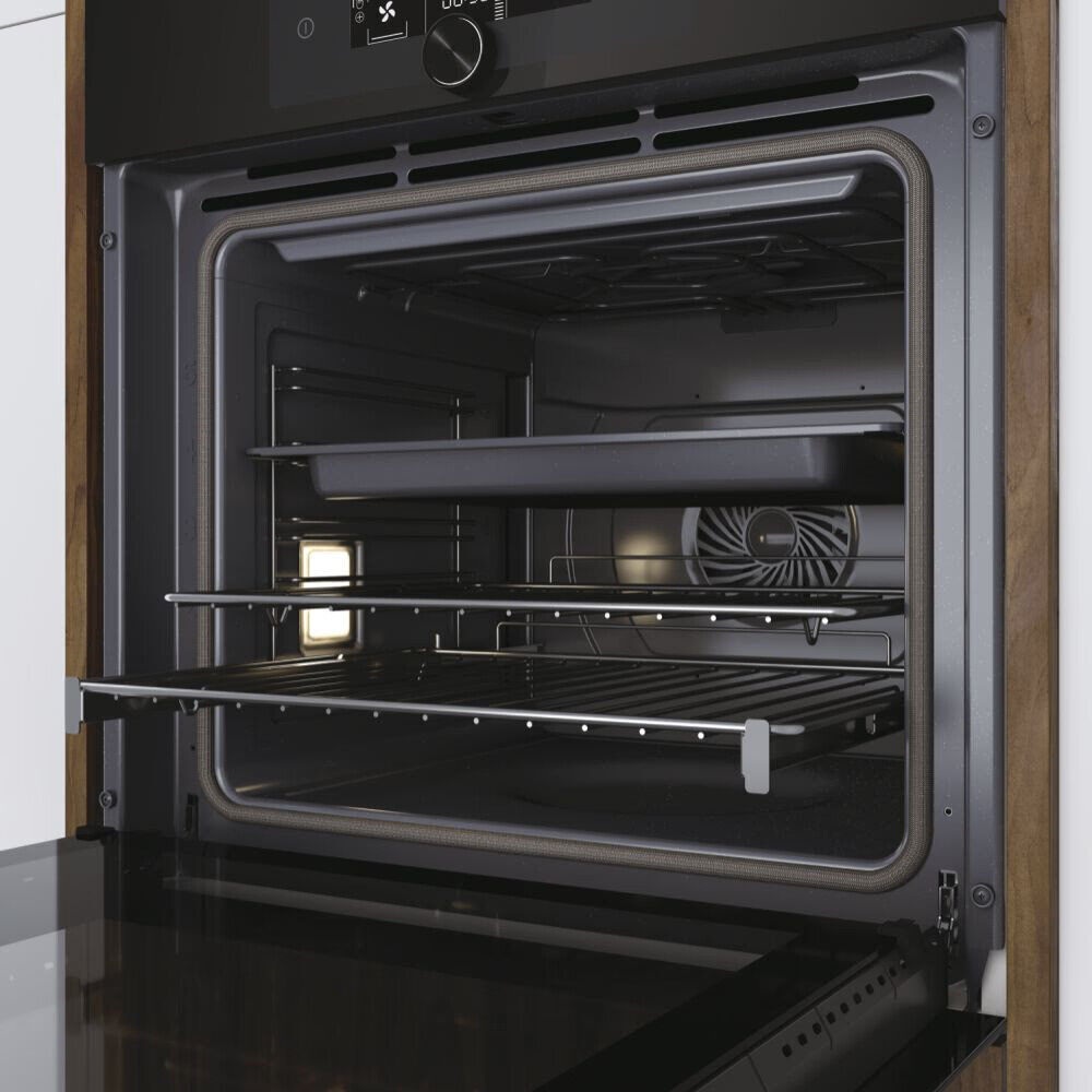 Haier Series 4 HWO60SM5F8BH Built-in Pyrolytic Single Pyrolytic Oven RRP £539