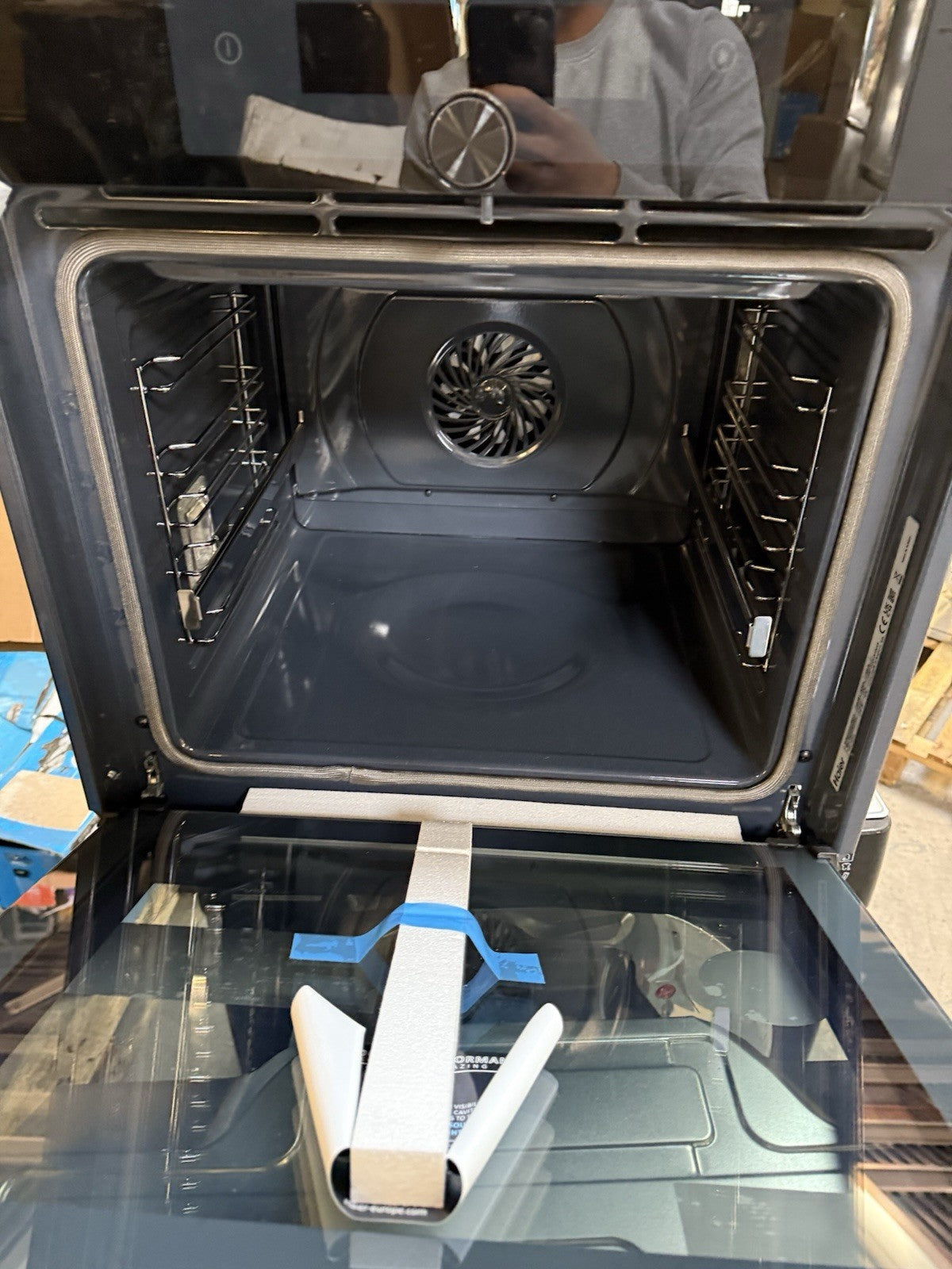 Haier Series 4 HWO60SM5F8BH Built-in Pyrolytic Single Pyrolytic Oven RRP £539