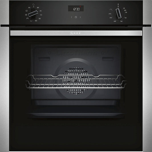 NEFF Slide&Hide B3ACE4HN0B Built-in Single Multifunction Oven - Black RRP £779
