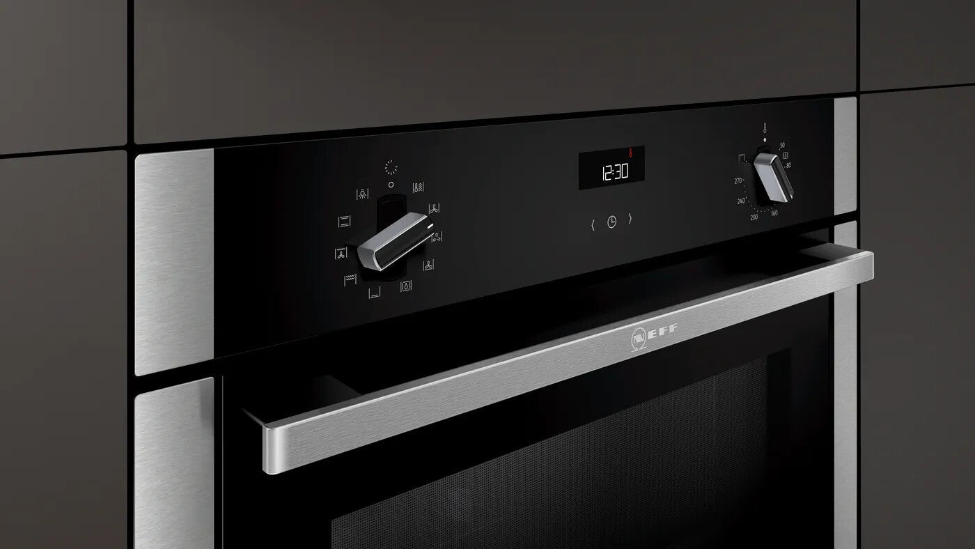 NEFF Slide&Hide B3ACE4HN0B Built-in Single Multifunction Oven - Black RRP £779