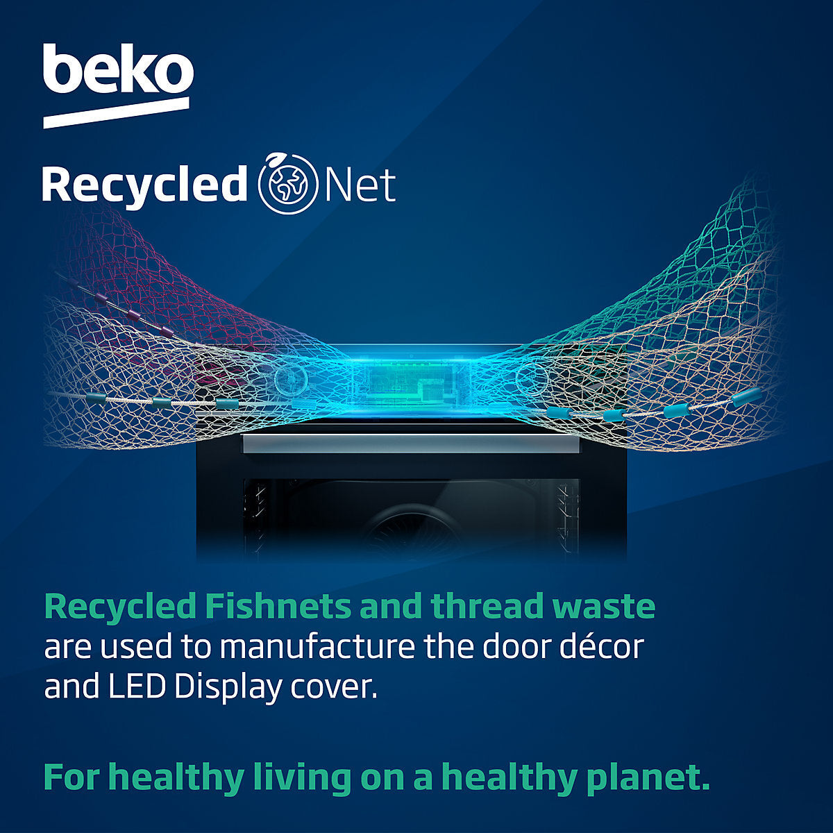 Beko BBQE24300B Built-in Single Multifunction Oven - Black