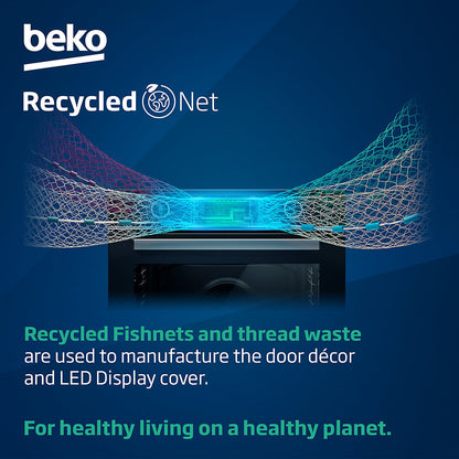 Beko BBQE24300B Built-in Single Multifunction Oven - Black