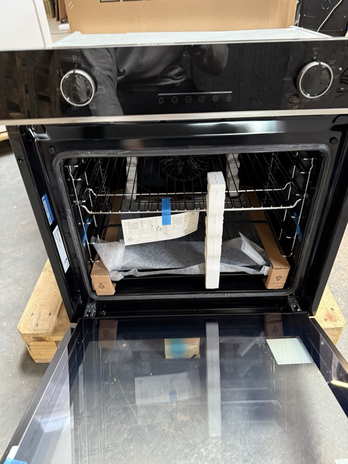 Beko BBQE24300B Built-in Single Multifunction Oven - Black