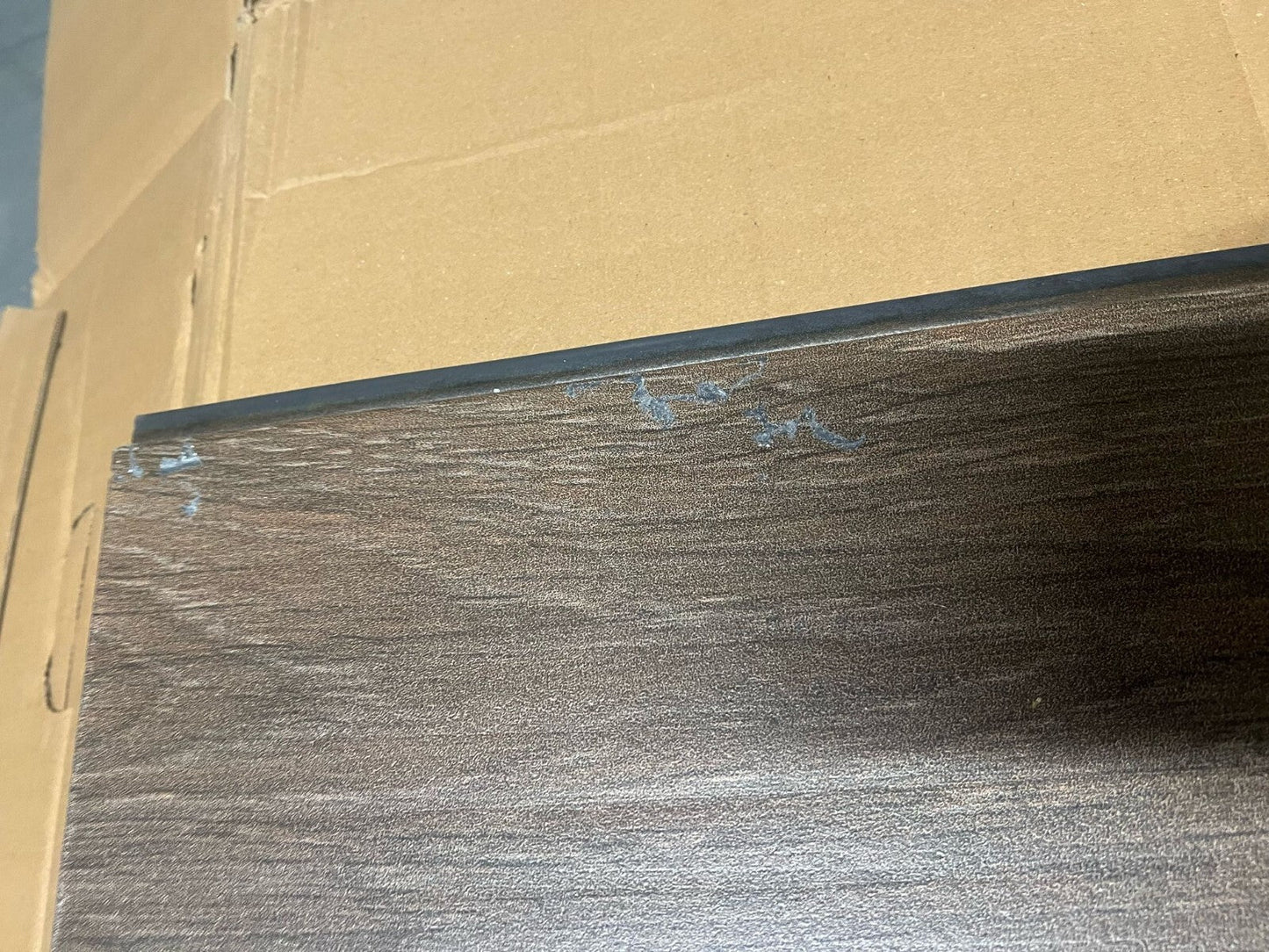 Keter Signature Decocoat Walnut 2020L Pent Garden storage 6x3 ft H)1325mmW) 1905