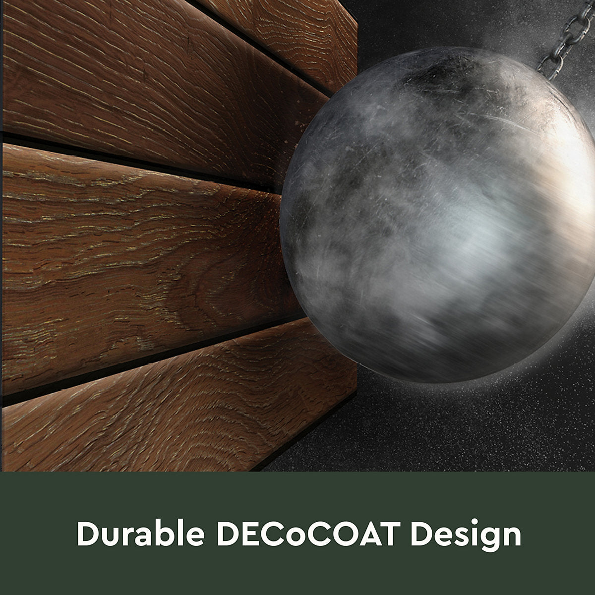 Keter Signature Decocoat Walnut 2020L Pent Garden storage 6x3 ft H)1325mmW) 1905