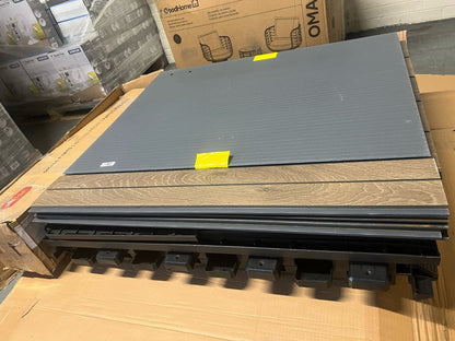 Keter Signature Decocoat Walnut 2020L Pent Garden storage 6x3 ft H)1325mmW) 1905