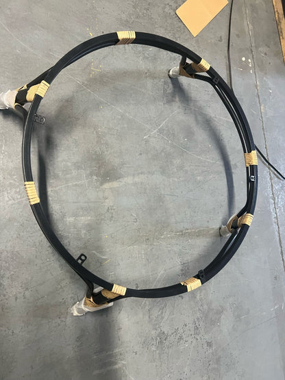 GoodHome Apolima Brown & Ebony Black Rattan effect Egg chair