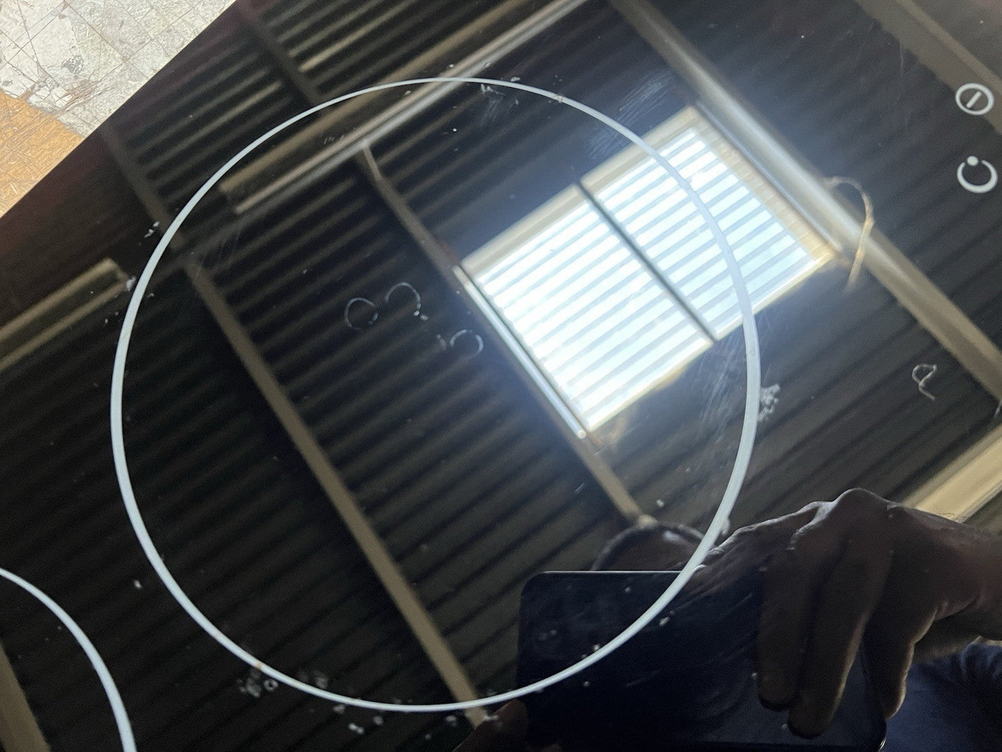 Cooke & Lewis CLCER60A 59cm  Ceramic Hob (Black)