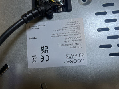 Cooke & Lewis CLCER60A 59cm  Ceramic Hob (Black)