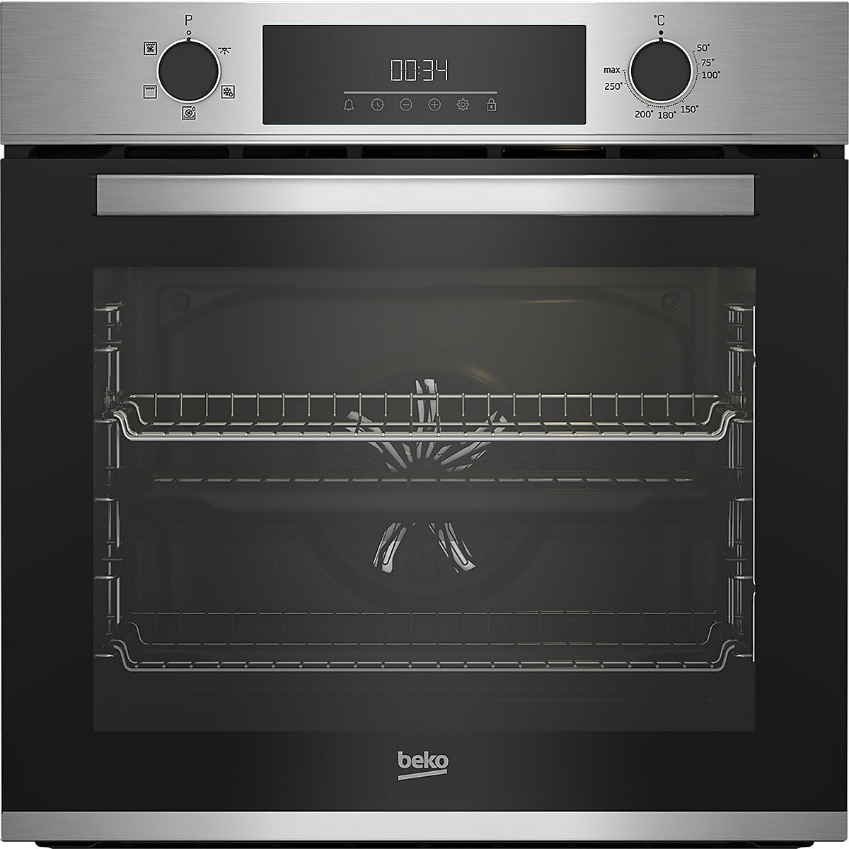 Beko BBIF12300X Built-in Single Fan Oven - Silver