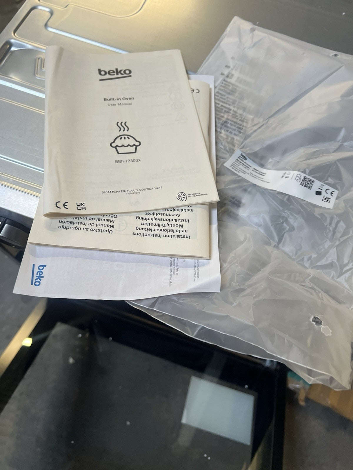 Beko BBIF12300X Built-in Single Fan Oven - Silver