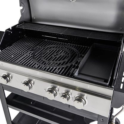 GoodHome Gas Barbecue 4 Burner Grill BBQ Owsley 4.1