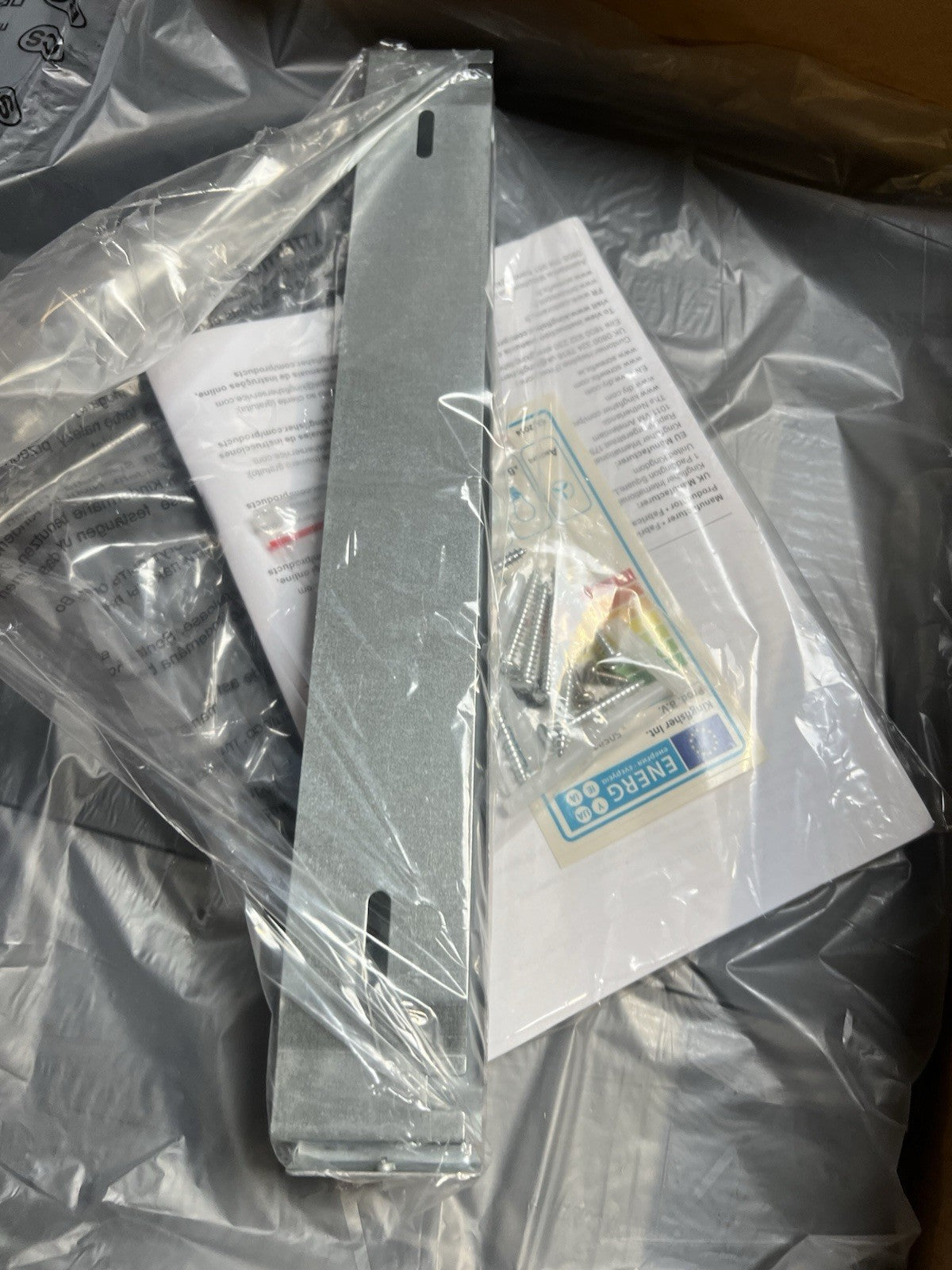 GoodHome PlasmaSense GHAG90PLAS Black steel & glass Angled Cooker hood (W)89.8cm