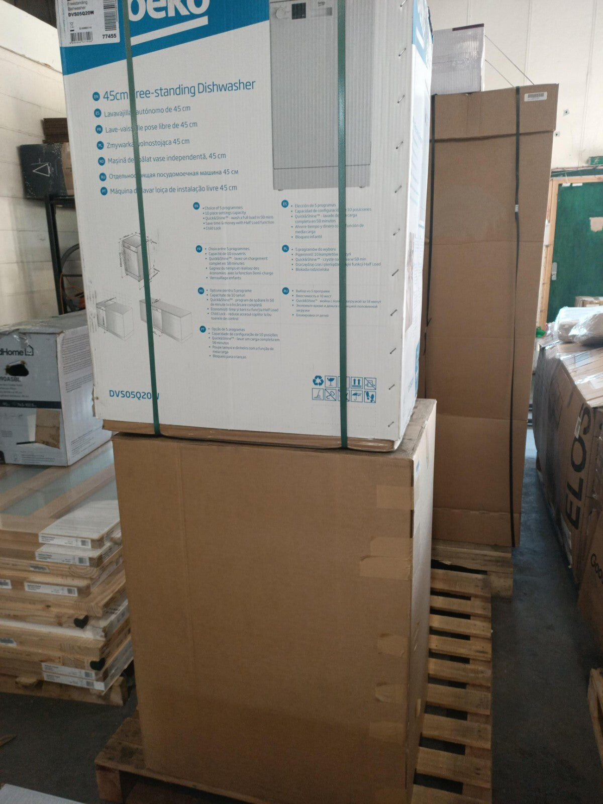 Beko DVS05Q20W  Freestanding  Dishwasher - New