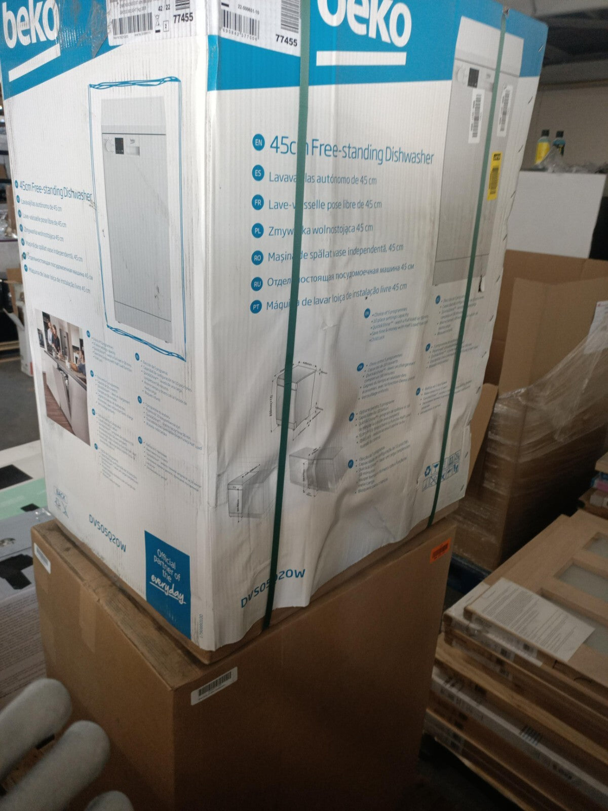 Beko DVS05Q20W  Freestanding  Dishwasher - New