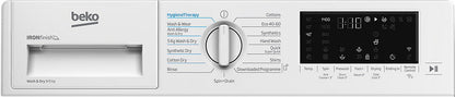 Beko WDIK954451F 9kg/5kg Built-in Condenser Washer Dryer - White