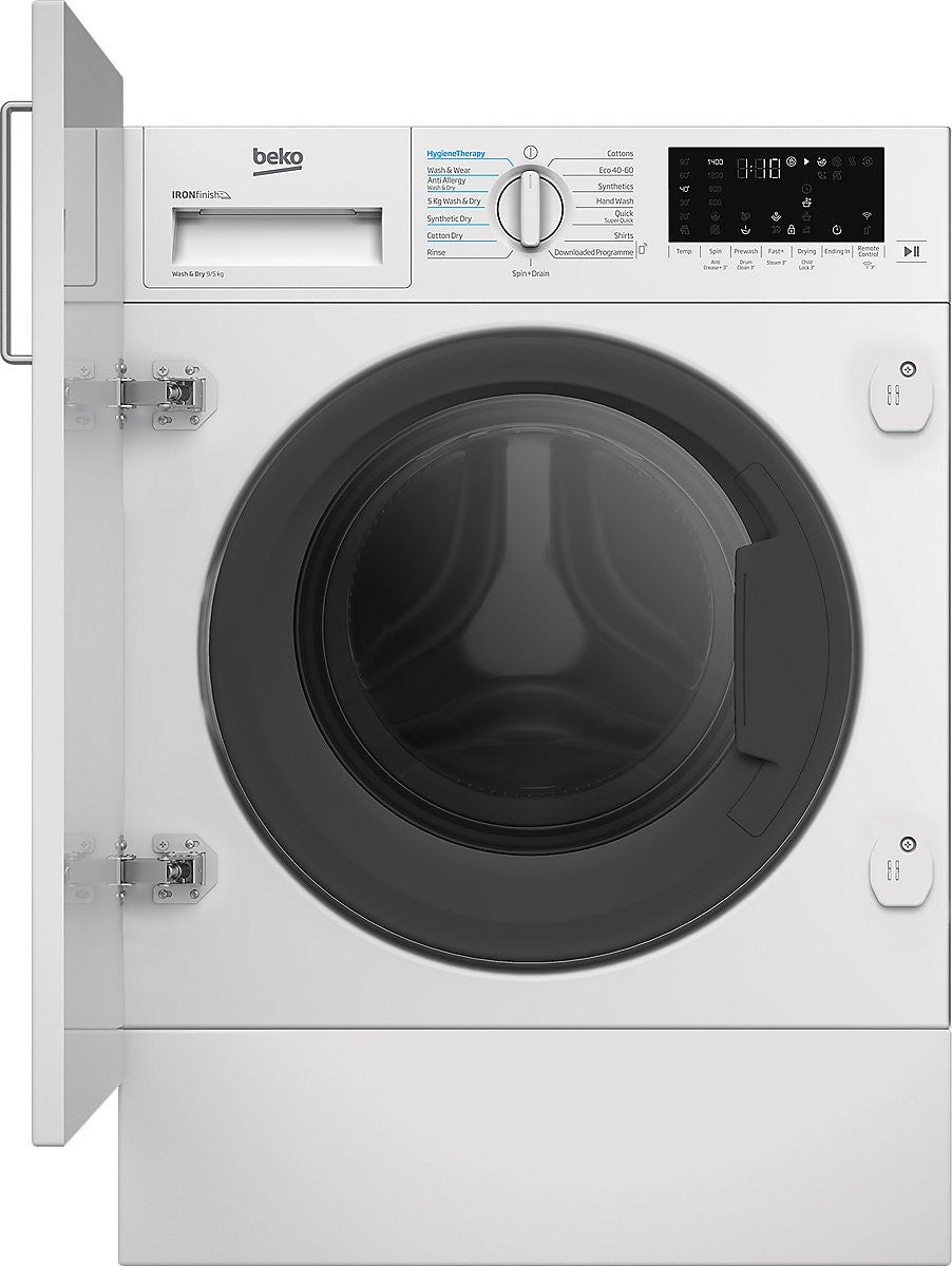 Beko WDIK954451F 9kg/5kg Built-in Condenser Washer Dryer - White