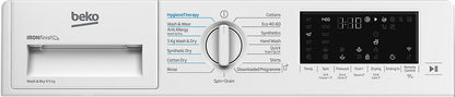 Beko WDIK954451F 9kg/5kg Built-in Condenser Washer Dryer - White