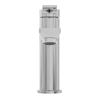 GoodHome Akita Medium Chrome effect Round Basin Mixer Tap