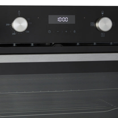 Cooke & Lewis CLBUDO89 Built-in Double Oven - Mirrored Black