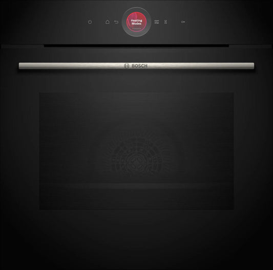 Bosch Series 8 HBG7741B1B Built-In Electric Self Cleaning Single Oven, Black
