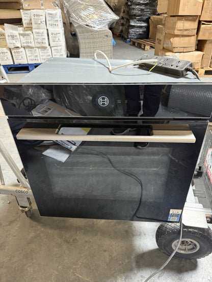 Bosch Series 8 HBG7741B1B Built-In Electric Self Cleaning Single Oven, Black