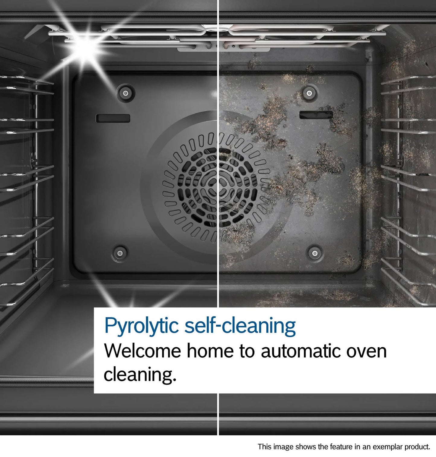 Bosch Series 8 HBG7741B1B Built-In Electric Self Cleaning Single Oven, Black