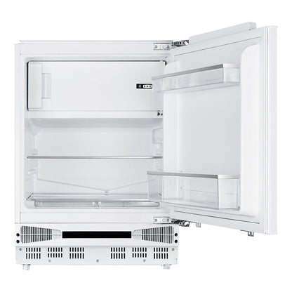 GoodHome GHBUFFUKa Classic Integrated Fridge Freezer - Gloss White