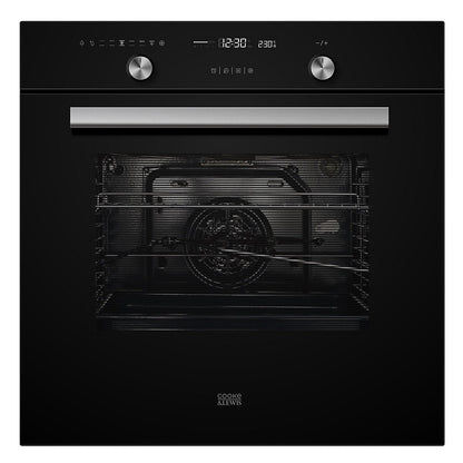 Cooke & Lewis CLMFBLa Built-in Single Multi-function Electric Oven - Black
