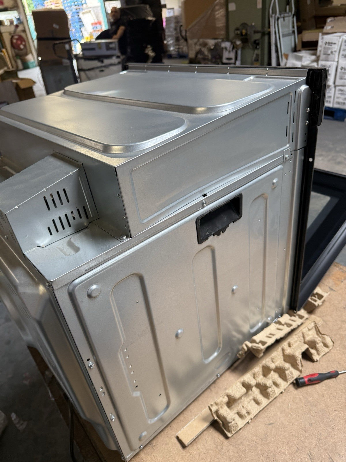 Cooke & Lewis CLMFBLa Built-in Single Multi-function Electric Oven - Black