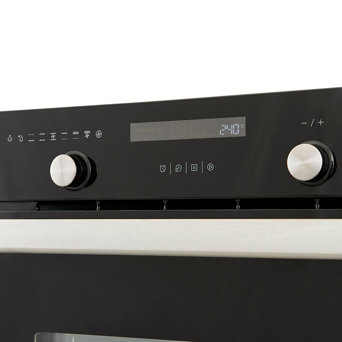 Cooke & Lewis CLMFBLa Built-in Single Multi-function Electric Oven - Black