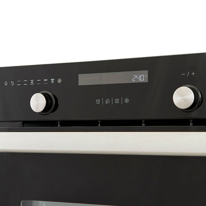 Cooke & Lewis CLMFBLa Built-in Single Multi-function Electric Oven - Black