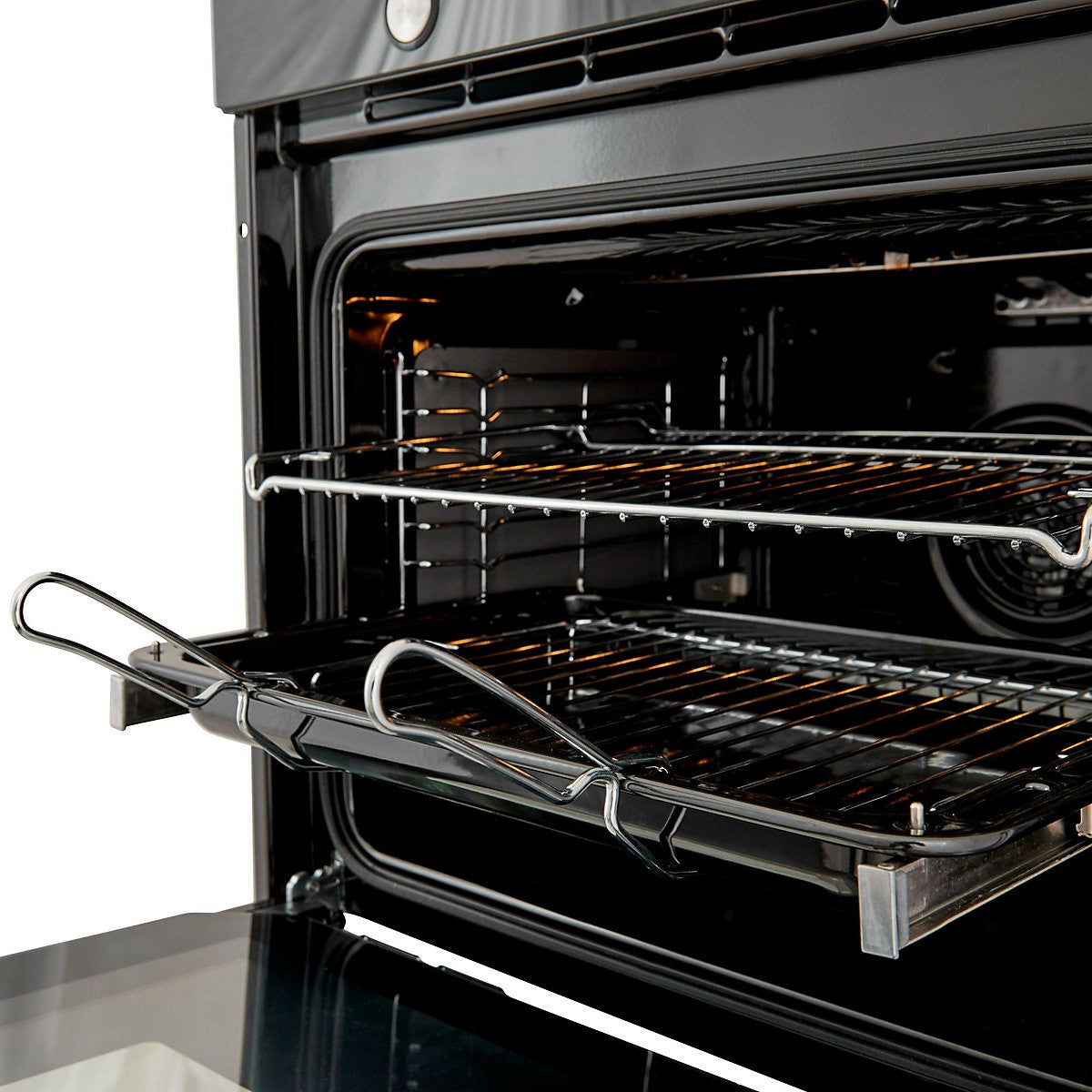 Cooke & Lewis CLMFBLa Built-in Single Multi-function Electric Oven - Black