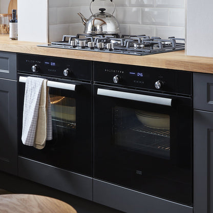 Cooke & Lewis CLMFBLa Built-in Single Multi-function Electric Oven - Black