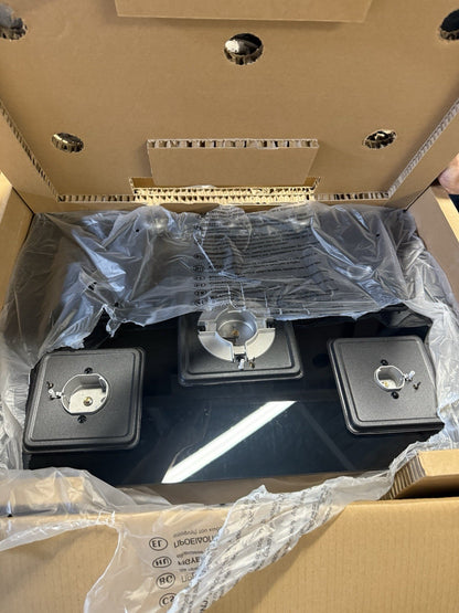 GoodHome Linksense GH78GASLK 70cm Gas Hob - Black