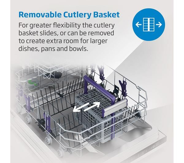 Beko DIS15020 Integrated Slimline Dishwasher RRP £310