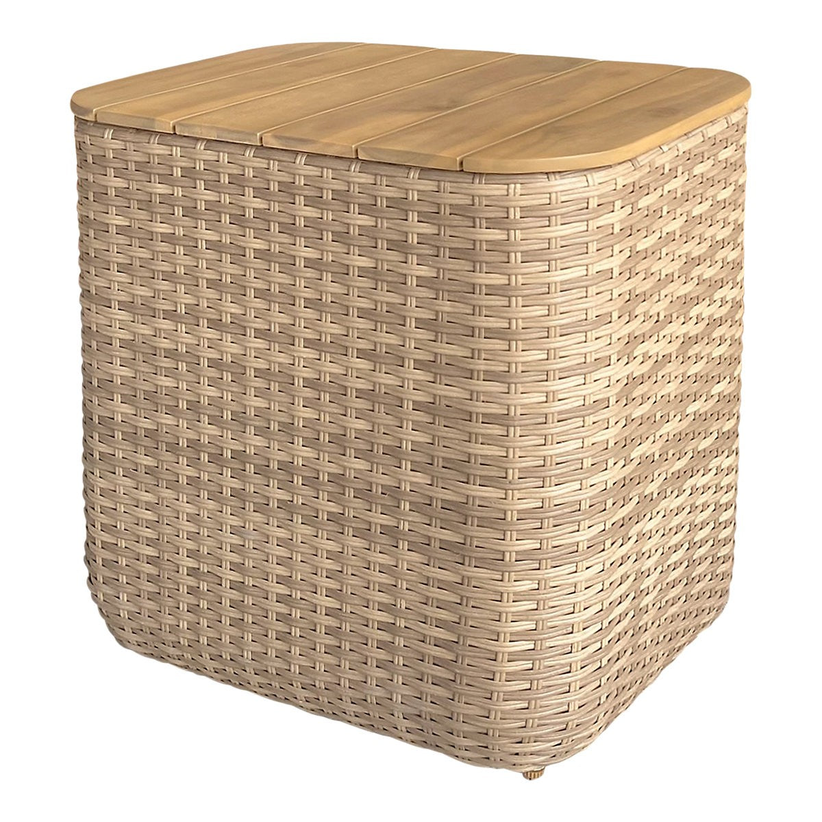 GoodHome Elos Beige Rattan Effect 9 Seater Modular Corner Dining Set RRP £1250