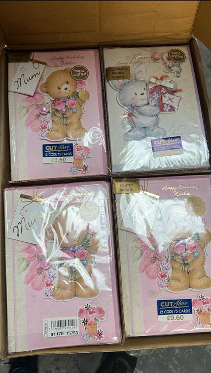 Greeting Cards Job Lot 15,000+ Christmas Birthday Other Occasions Bulk Wholesale